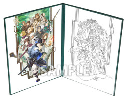 画像ギャラリー No.007のサムネイル画像 / 「幻想水滸伝 紡がれし百年の時」のコナミスタイル限定特典が公開。河野純子氏描き下ろしの「ポストカード」「専用台紙付きイラスト」を入手しよう