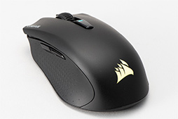 画像ギャラリー No.016のサムネイル画像 / 【PR】Corsairの新型ワイヤレスマウス「HARPOON RGB WIRELESS」は,低遅延で通信障害にも強い新方式と安定したセンサー性能に注目だ
