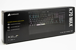 画像ギャラリー No.007のサムネイル画像 / 「MGX Switch」は文句なしの感触。Corsairの新キーボード「K70 MAX」で最上級の押し心地を体験せよ【PR】