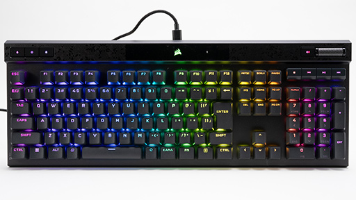 画像ギャラリー No.010のサムネイル画像 / 「MGX Switch」は文句なしの感触。Corsairの新キーボード「K70 MAX」で最上級の押し心地を体験せよ【PR】