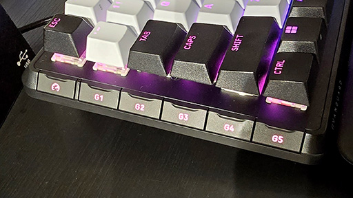 画像ギャラリー No.005のサムネイル画像 / 40cm未満のコンパクトなフルキーボードから初のレバーレスアケコンまで,Corsairがゲーマー向けデバイスを一斉に発表