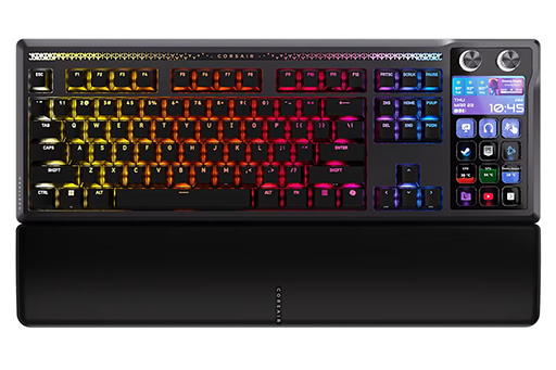 画像ギャラリー No.002のサムネイル画像 / Stream Deck機能を組み込んだゲーマー向けキーボード「GALLEON 100 SD」など，新製品をCorsairが発表