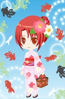 画像集#003のサムネイル/「100万人の金色のコルダ」縁日や花火を楽しめる「浴衣デート」イベント配信