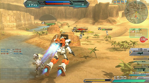 画像ギャラリー No.007のサムネイル画像 / 「機動戦士ガンダムオンライン」にパワード・ジムやギャンなど4機体が実装