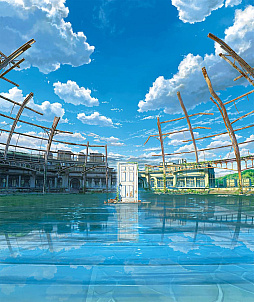 画像ギャラリー No.003のサムネイル画像 / 「フォートナイト」に映画“すずめの戸締まり”をモチーフにしたオリジナルゲームマップが登場。映画の象徴である“扉”や劇中の空間を再現