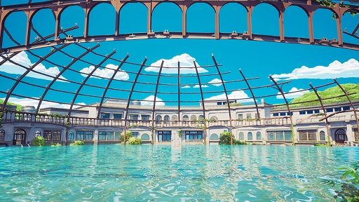 画像ギャラリー No.006のサムネイル画像 / 「フォートナイト」に映画“すずめの戸締まり”をモチーフにしたオリジナルゲームマップが登場。映画の象徴である“扉”や劇中の空間を再現