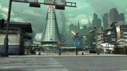 画像ギャラリー No.005のサムネイル画像 / 退廃的な近未来の世界観とアニメ調グラフィックスが特徴のMORPG「Soul Worker」のプレイムービーを掲載