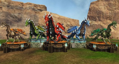 画像集#011のサムネイル/「Dragon's Prophet」,パーティを簡単に組める「パーティーシステム」が実装に。カラフルなドラゴンが出現するパックも発売