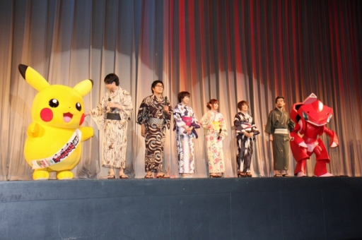 画像ギャラリー No.001のサムネイル画像 / 劇場版ポケットモンスター ベストウィッシュ 最終章「神速のゲノセクト ミュウツー覚醒」と「ピカチュウとイーブイ☆フレンズ」の舞台挨拶をレポート
