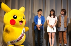 画像ギャラリー No.005のサムネイル画像 / 劇場版ポケットモンスター ベストウィッシュ 最終章「神速のゲノセクト ミュウツー覚醒」と「ピカチュウとイーブイ☆フレンズ」の舞台挨拶をレポート