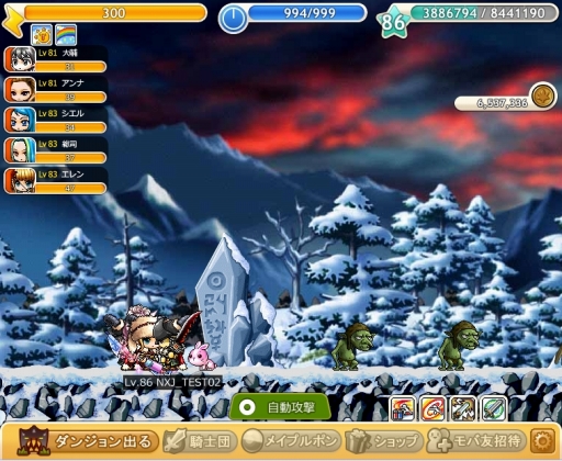 画像ギャラリー No.002のサムネイル画像 / 「メイプルストーリー騎士団」,ペットシステムと新ダンジョンを実装