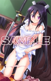 画像ギャラリー No.006のサムネイル画像 / 「桜花センゴク Portable」店舗特典にあしらわれる描き下ろしイラスト完成版が公開。おおっと,毘沙門天使謙信ちゃんの衣装も……