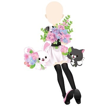 画像ギャラリー No.002のサムネイル画像 / 「ガルショ☆」と「うさぎのモフィ」がコラボ。特別なアバターアイテムが登場