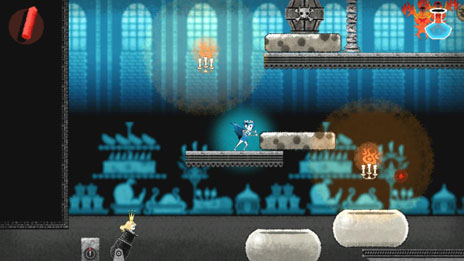 画像ギャラリー No.004のサムネイル画像 / 「Dokuro」プレイヤーの頭を悩ませるギミックの情報が公開に。難所を突破しステージクリアを目指そう