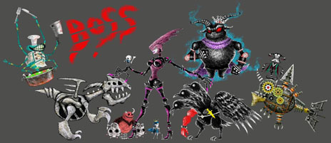 画像ギャラリー No.009のサムネイル画像 / 「Dokuro」本日発売。「ラグナロク オデッセイ」とコラボしたDLCや,漫画家タナカカツキ氏の手がけたPS Vita用壁紙が配信開始