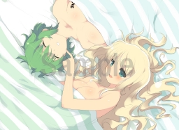 画像ギャラリー No.008のサムネイル画像 / 「閃乱カグラ Burst -紅蓮の少女達-」,店舗別予約特典に描かれるイラストが公開。テレビアニメの公式サイトもオープン