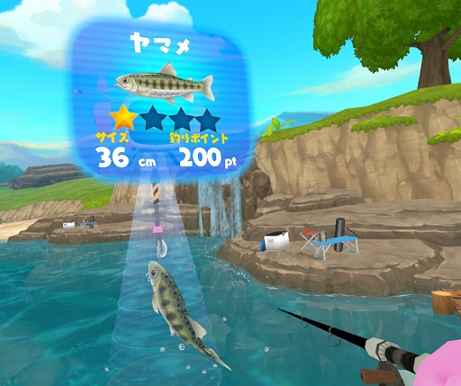 画像ギャラリー No.011のサムネイル画像 / 「釣り★スタVR」体験レポート。会場の椅子はクーラーボックスという徹底ぶり