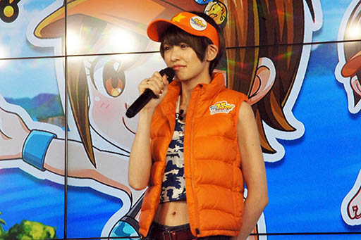 画像ギャラリー No.007のサムネイル画像 / タレントの南 明奈さんも驚嘆。リアル巨大「武神スサノオの竿」がお披露目された「釣り★スタ」11周年記念PR発表会の模様をレポート