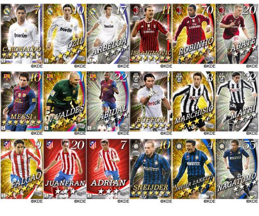 画像ギャラリー No.001のサムネイル画像 / 「ワールドサッカーコレクション」が本日配信。自分だけのチームを作ろう