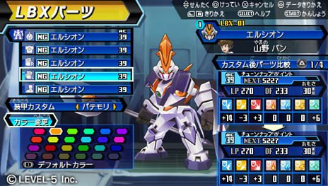 ���������꡼ No.011�Υ���ͥ������ / �֥���ܡ����ﵡW�׼�͸�����ˤ��뿷����LBX�䡤LBX�ο��ѹ�����ǽ�ˤʤ�֥������ޥ��������ƥ�פʤɤ�Ҳ�