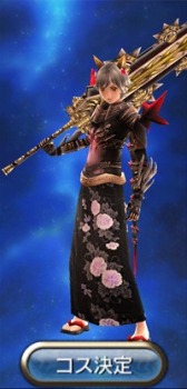 画像集#007のサムネイル/「ギルティドラゴン」,装備の外見を変更できる「コスチューム設定」を実装