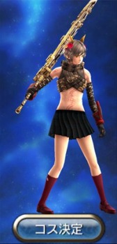 画像集#008のサムネイル/「ギルティドラゴン」,装備の外見を変更できる「コスチューム設定」を実装