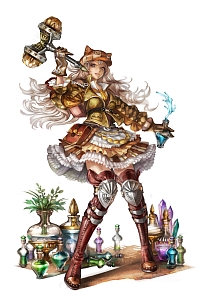 画像ギャラリー No.026のサムネイル画像 / PC不要のMMORPG「AVABEL ONLINE」は想像以上の快適さ。スマートフォン×MMORPGって，実はかなり相性がイイ？