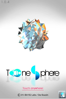 画像ギャラリー No.004のサムネイル画像 / 音楽に合わせて画面をタップ! iOS向けリズムゲーム「Tone Sphere」を紹介する「(ほぼ)日刊スマホゲーム通信」第35回