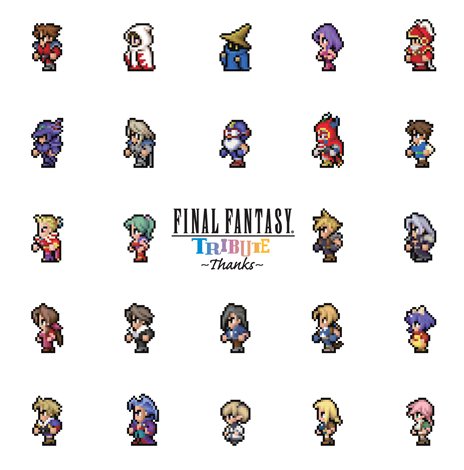 画像ギャラリー No.001のサムネイル画像 / FFシリーズ25周年記念トリビュートアルバム「FINAL FANTASY TRIBUTE 〜THANKS〜」のCDジャケットが公開に