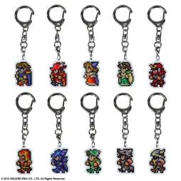 画像ギャラリー No.002のサムネイル画像 / 「FF」のドット絵がキーホルダーに。29種セットを数量限定で9月下旬に発売