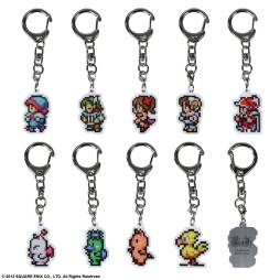 画像ギャラリー No.003のサムネイル画像 / 「FF」のドット絵がキーホルダーに。29種セットを数量限定で9月下旬に発売