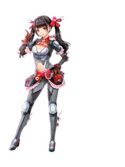 画像集#006のサムネイル/「ボーダーブレイク mobile」,古川未鈴さんのカードが手に入るイベントを開催