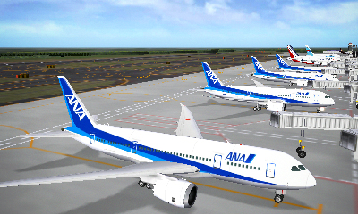 画像ギャラリー No.003のサムネイル画像 / 「ぼくは航空管制官 エアポートヒーロー3D 成田 with ANA」が12月20日発売。最新鋭機「ボーイング787」を始めANAの機体が登場