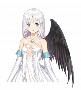 画像ギャラリー No.004のサムネイル画像 / 「シャイニング・アーク」の片翼の天使,パニス・アンジェリクスがチョコを持って4Gamer編集部に降り立った。発売間近に彼女の魅力を再チェックだ