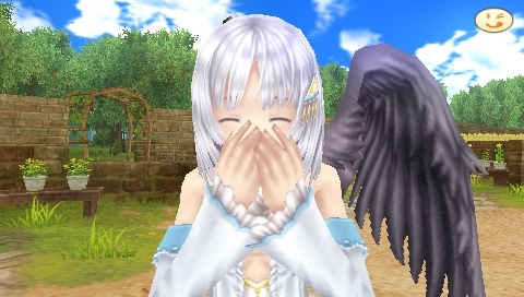 画像ギャラリー No.013のサムネイル画像 / 「シャイニング・アーク」の片翼の天使,パニス・アンジェリクスがチョコを持って4Gamer編集部に降り立った。発売間近に彼女の魅力を再チェックだ