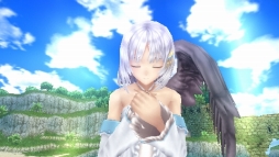 画像ギャラリー No.019のサムネイル画像 / 「シャイニング・アーク」の片翼の天使,パニス・アンジェリクスがチョコを持って4Gamer編集部に降り立った。発売間近に彼女の魅力を再チェックだ