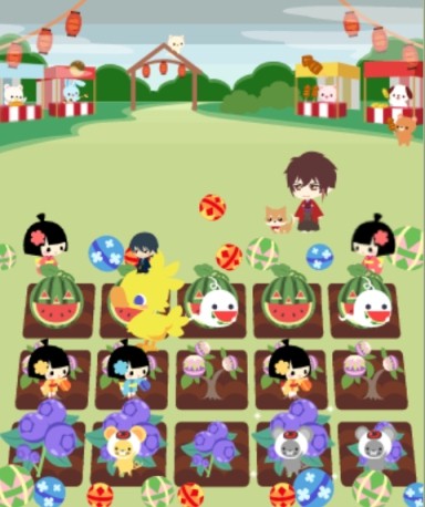 画像集#003のサムネイル/「チョコボのチョコッと農園」,「新章イケメン大奥◆禁じられた恋」とコラボ実施