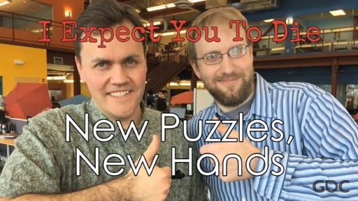 GDC16 Flash Forward: Lessons Learned from 'I Expect You To Die': New Puzzles, New Hands