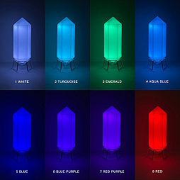 画像ギャラリー No.001のサムネイル画像 / 「ファイナルファンタジーXIV」,光のクリスタルをモチーフにしたLEDライトの予約を受付中。オーケストラコンサート関連商品