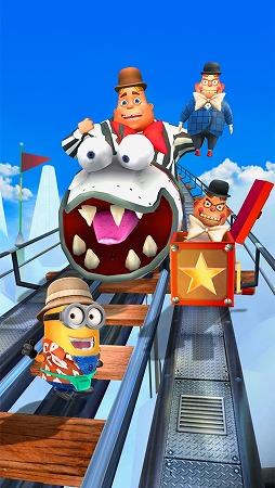 画像集#002のサムネイル/iOS版「怪盗グルーのミニオンラッシュ」,新しい衣装や新ステージなどが配信