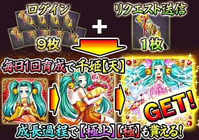 画像ギャラリー No.004のサムネイル画像 / 「戦国キングダム」,千姫を育成できる「1000日記念キャンペーン」が開催中