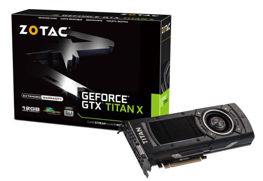 ���������꡼ No.006�Υ���ͥ������ / ��������ZOTAC����GTX TITAN X�����ȯ�䡣���ʤ϶ä�������15������