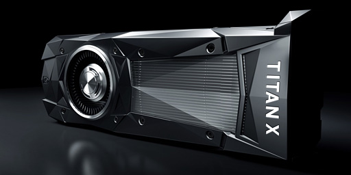 ���������꡼ No.002�Υ���ͥ������ / NVIDIA��Pascal����ο�GPU��TITAN X�פ�ȯɽ������̾�����GeForce��ɽ�������줿�Ǿ�̥�ǥ�ϡ����������ץ����å�3584�����