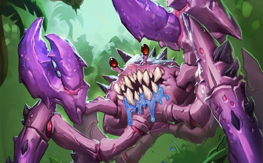 画像ギャラリー No.019のサムネイル画像 / 「Hearthstone」サメグマとカニを採用。獣シナジーで盤面を圧倒する「ミッドレンジハンター」を紹介