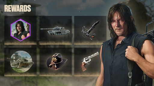 画像ギャラリー No.004のサムネイル画像 / 「World of Tanks Blitz」×ウォーキング・デッド,コラボを10月9日より開催。ダリルとニーガンがテーマのイベントやクエストが登場