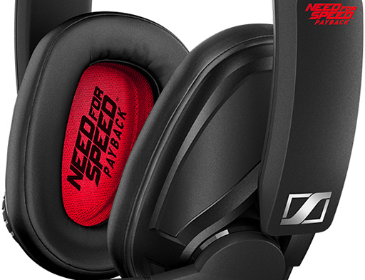 画像ギャラリー No.003のサムネイル画像 / Sennheiser,「GSP 303 Need for Speed Payback Edition」を100台限定で国内発売。「GSP 300」ベースのアナログ接続型ヘッドセット