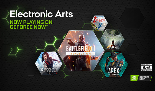 ꡼ No.001Υͥ / NVIDIAElectronic ArtsȡBattlefield 1פʤɤGeForce NOWǥץ쥤ǽ
