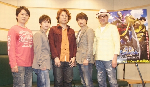 画像集#004のサムネイル/アニメ「戦国BASARA Judge End」は2014年7月に放映開始。中井和哉さんや保志総一朗さんら出演声優陣が意気込みを語った記者会見レポート