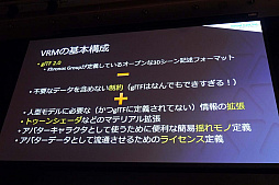 ���������꡼ No.009�Υ���ͥ������ / ��Unite 2019�� 3D���Х����ˡֿͳʸ��פ����ꤹ��VRM����ǰ�ȡ����Ѥ���ʬ���ä�����β���ʤɡ���3D���Х����ե�����ե����ޥåȡ�VRM�پ����İ�֥�ݡ���