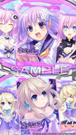 画像ギャラリー No.002のサムネイル画像 / 「ネプテューヌ」シリーズのAndroid向けきせかえアプリが配信中